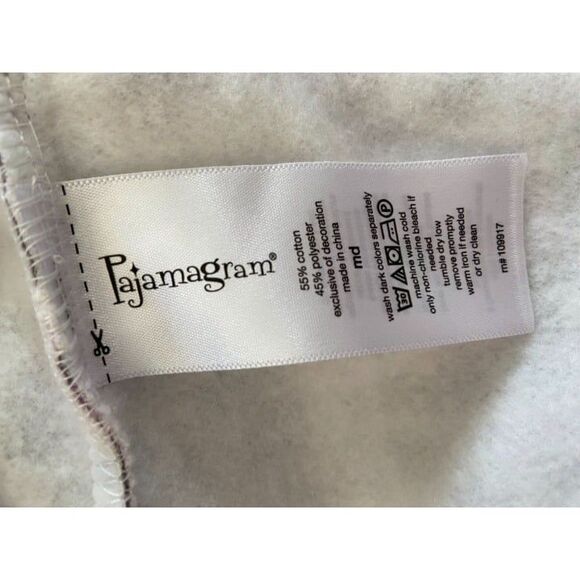 PajamaGram Chalet Shearling Rollneck Pajamas (Medium) - Picture 5 of 5